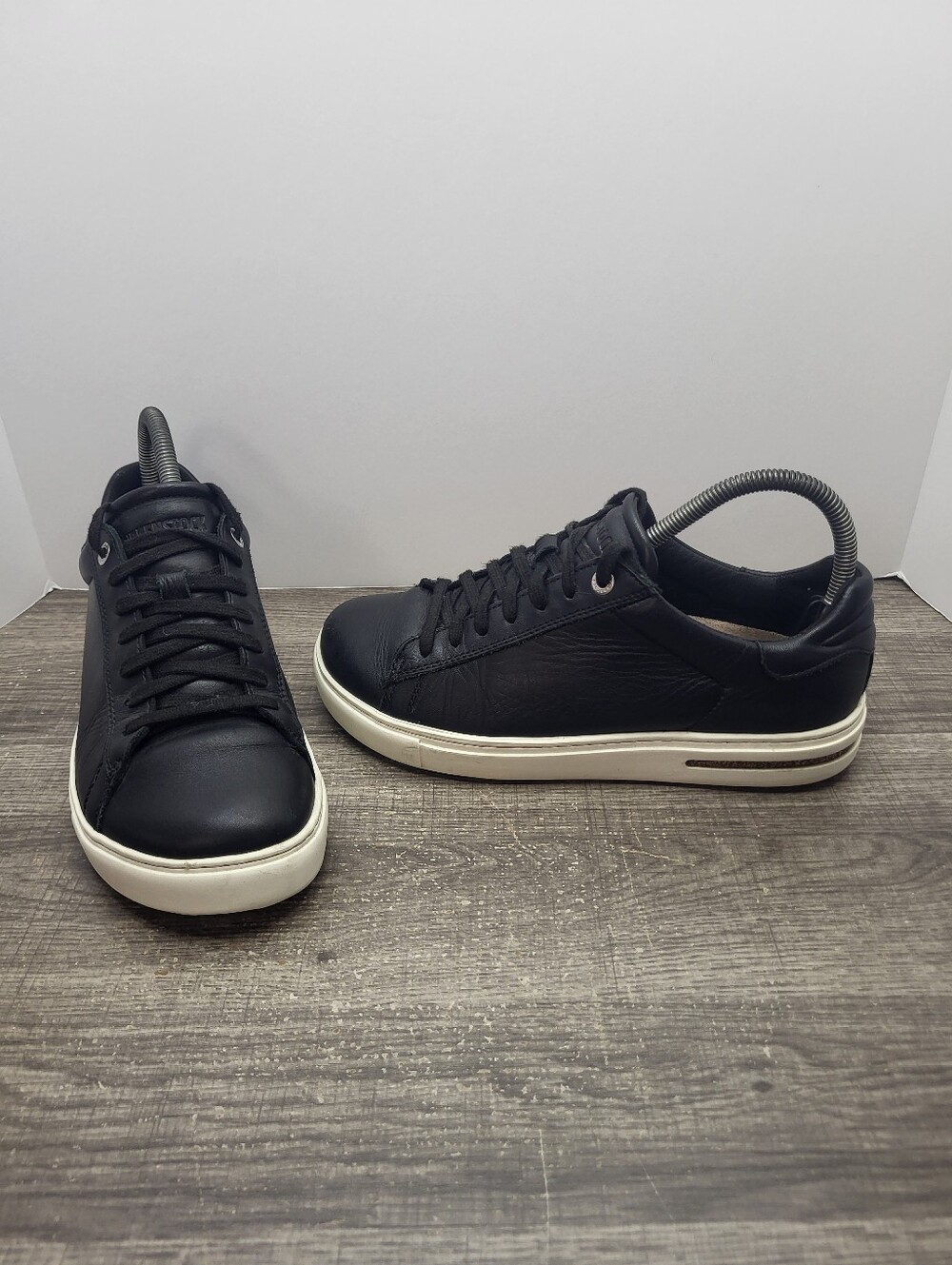 Birkenstock Bend Low Lace Up Sneakers Black Womens Size 7
